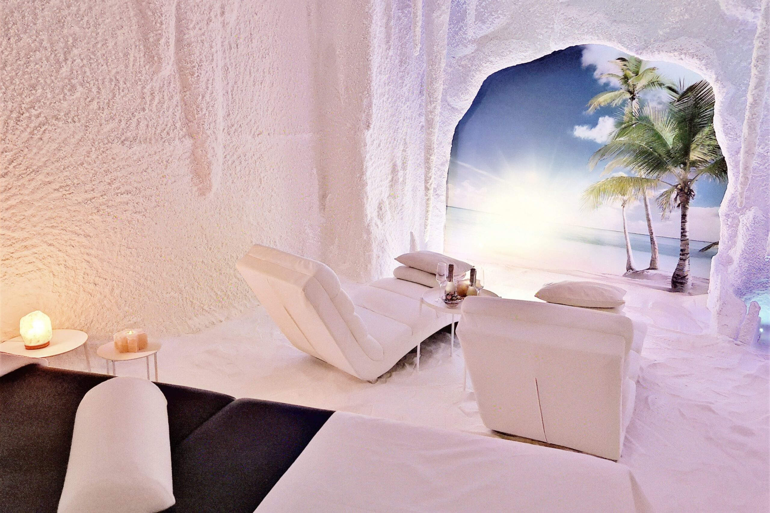 Experiencia premium de Haloterapia en una cueva de sal de Salt Room Spain