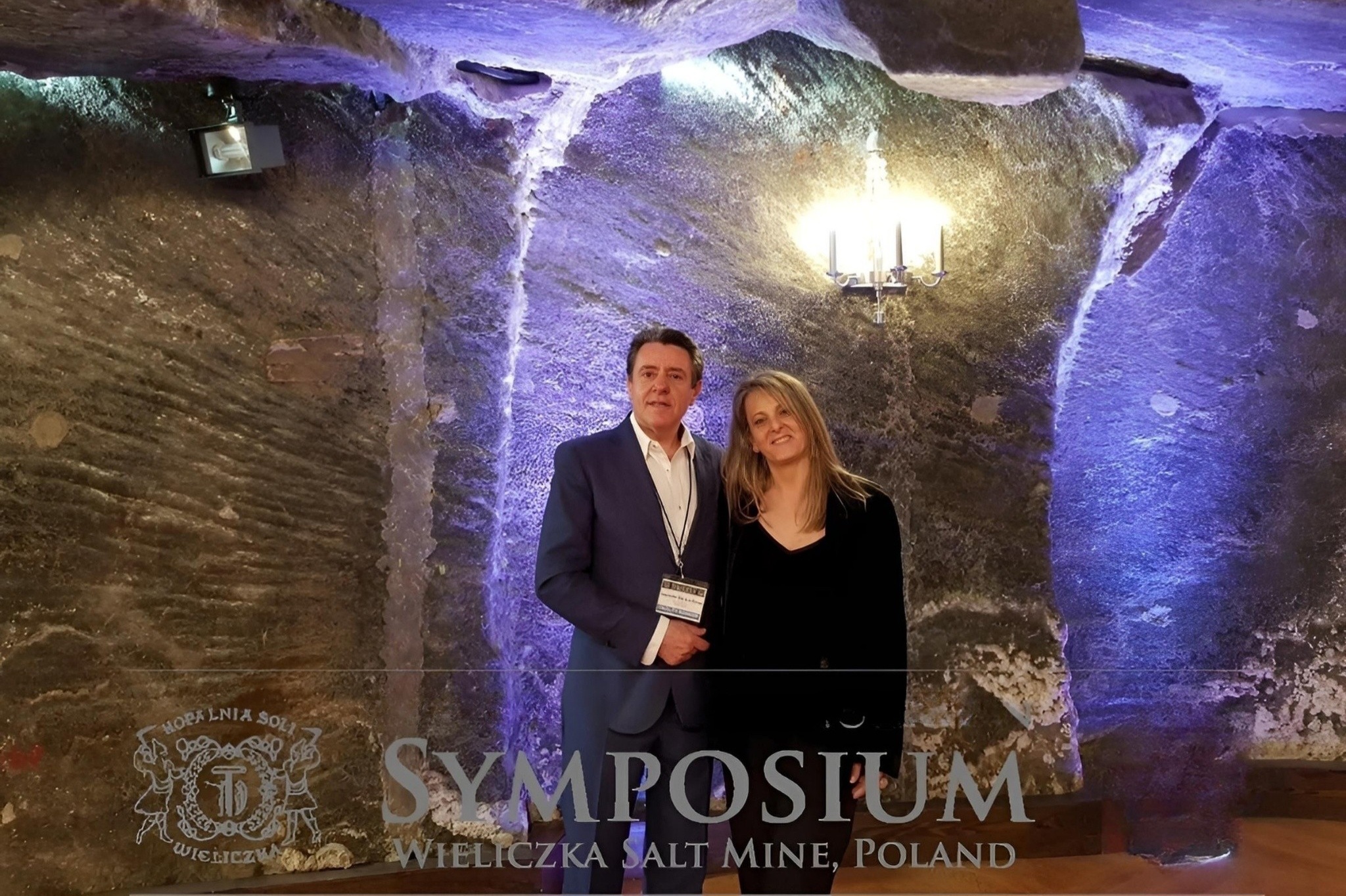 Parte del equipo fundador de Salt Room en su visita a las minas de sal de Wieliczka, origen del proyecto